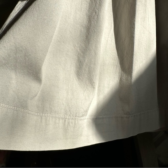 Prada Gray Pleated Above Knee Skirt A-line 38 Authentic Italy Y2K Designer XS - Picture 3 of 10